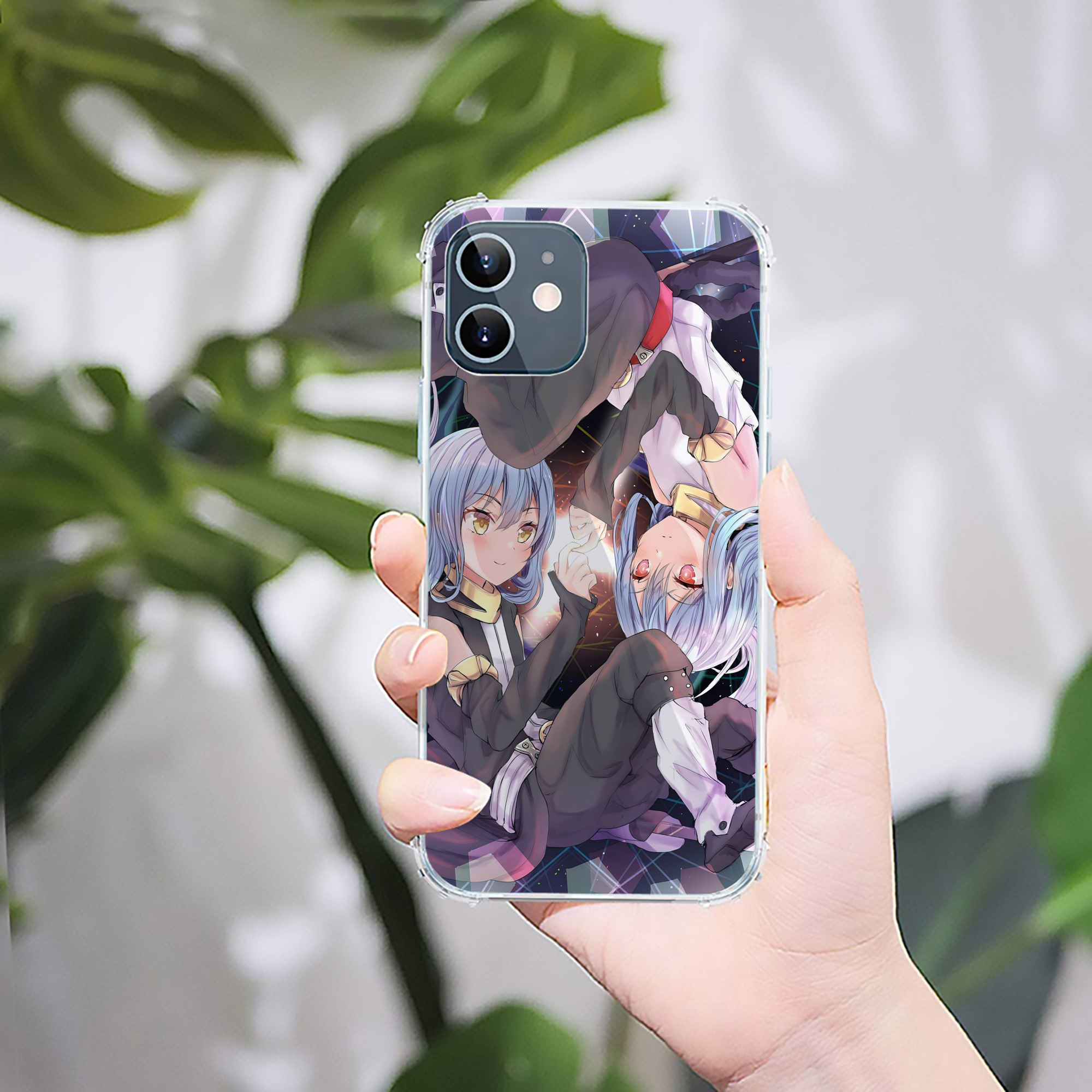 （画像用） 転スラ Regarding Reincarnated to Slime 【iPhone 12シリーズ対応】透明スマホケース（クリアソフトケース）